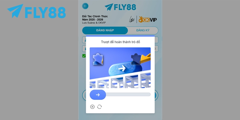 Đăng Nhập FLY88: Hướng Dẫn Truy Cập Link Chính Thức 2026 13 Xác nhận mã captcha là đăng nhập FLY88 thành công