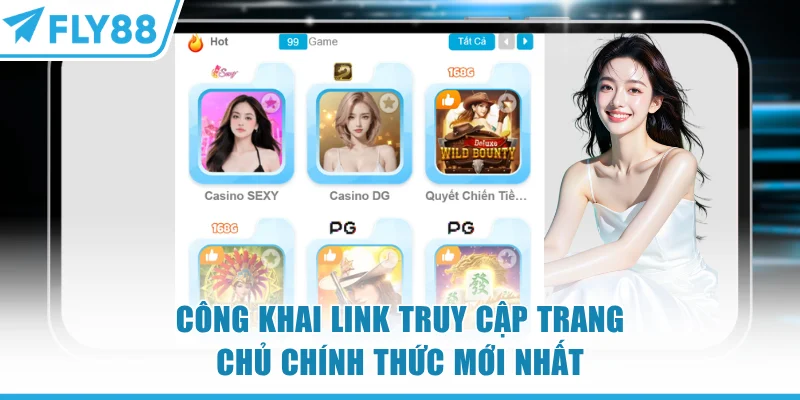 Công khai link truy cập trang chủ FLY88 chính thức mới nhất